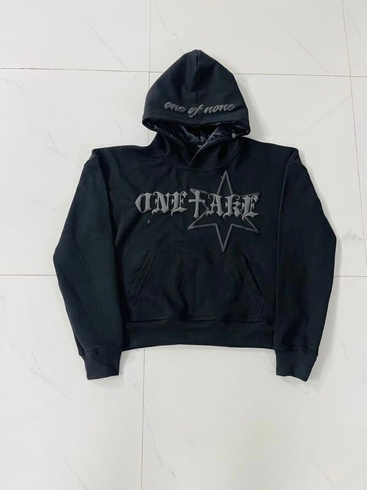 One Take Cropped-Fit hoodie